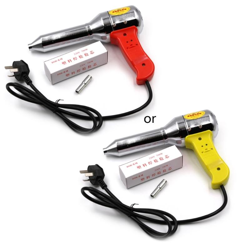 700W 220V-240V Plastic Hot Air Welding Guns Torch Tool Plastic Welding Torch Machine Adjustable Heat Air Guns Kit Welder