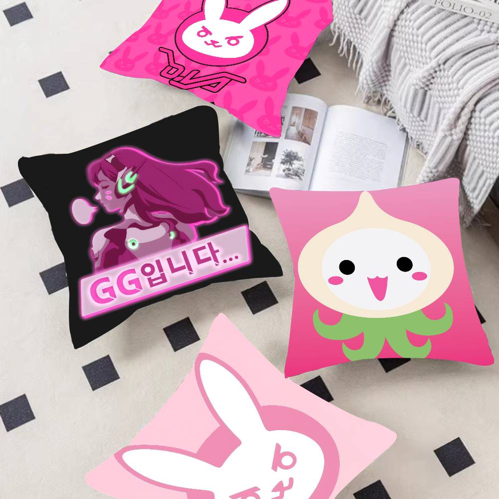 Pop Game O-Overwatch Anime Pillow Cover Sofa Cushion Cover Home Room Decoration Children Gift