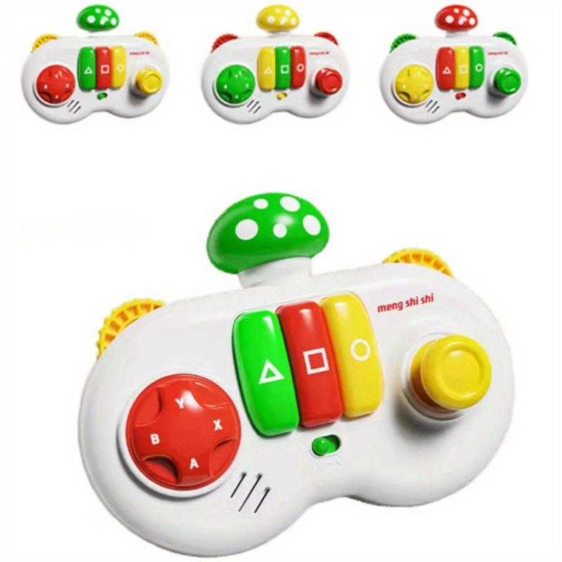 Multifunction Puzzle Simulation Mushroom Game Kid Learning Music Machines Plastic Finger Baby Piano Gamepad Early Education Toys