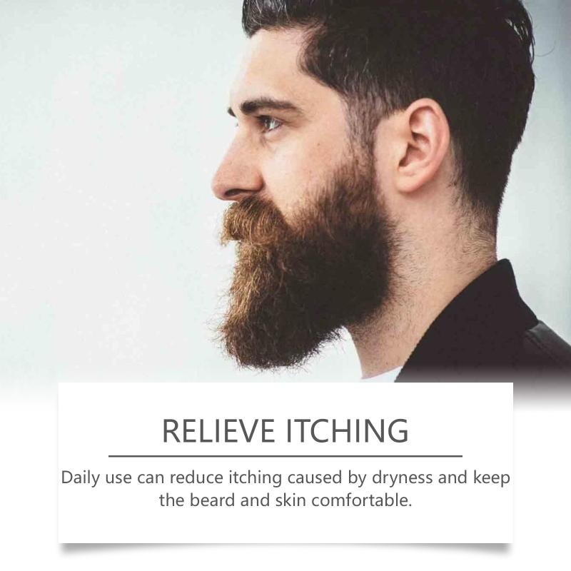 East Moon Beard Growth Care Oil Control Deep Moisturize Hydrate Strengthen Beard Roots Reduces Dryness Improve Hair Loss