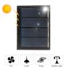 0.23W 2V 115mA Mini Solar Cell Polycrystalline Silicon Solar Panel DIY Waterproof Camping Portable Power Solar Panel Compatible for Toys Light Lamp