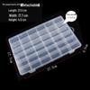 Multi-Size Transparent DIY Jewelry Storage Box Set