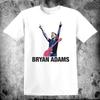 Bryan Adams Classic Rock Band Baumwolle Weiß Alle Größen T-Shirt Für Männer CM123