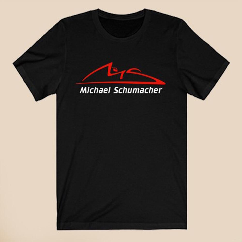 T-shirt Nera da Uomo Schumi Racing Michael Schumacher Taglia S-3XL T-shirt Unisex