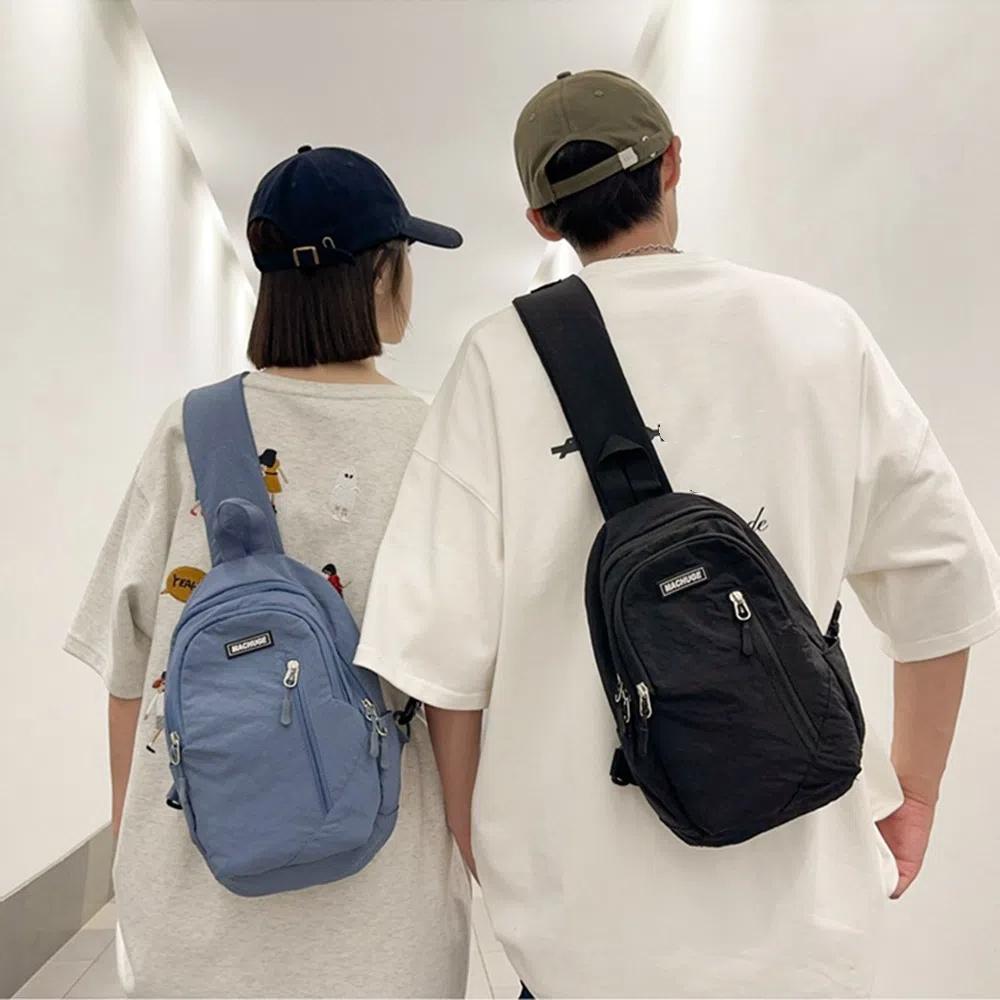 Casual Sling Backpack Nylon Men Crossbody Bag Fashion Shoulder Bag  Unisex