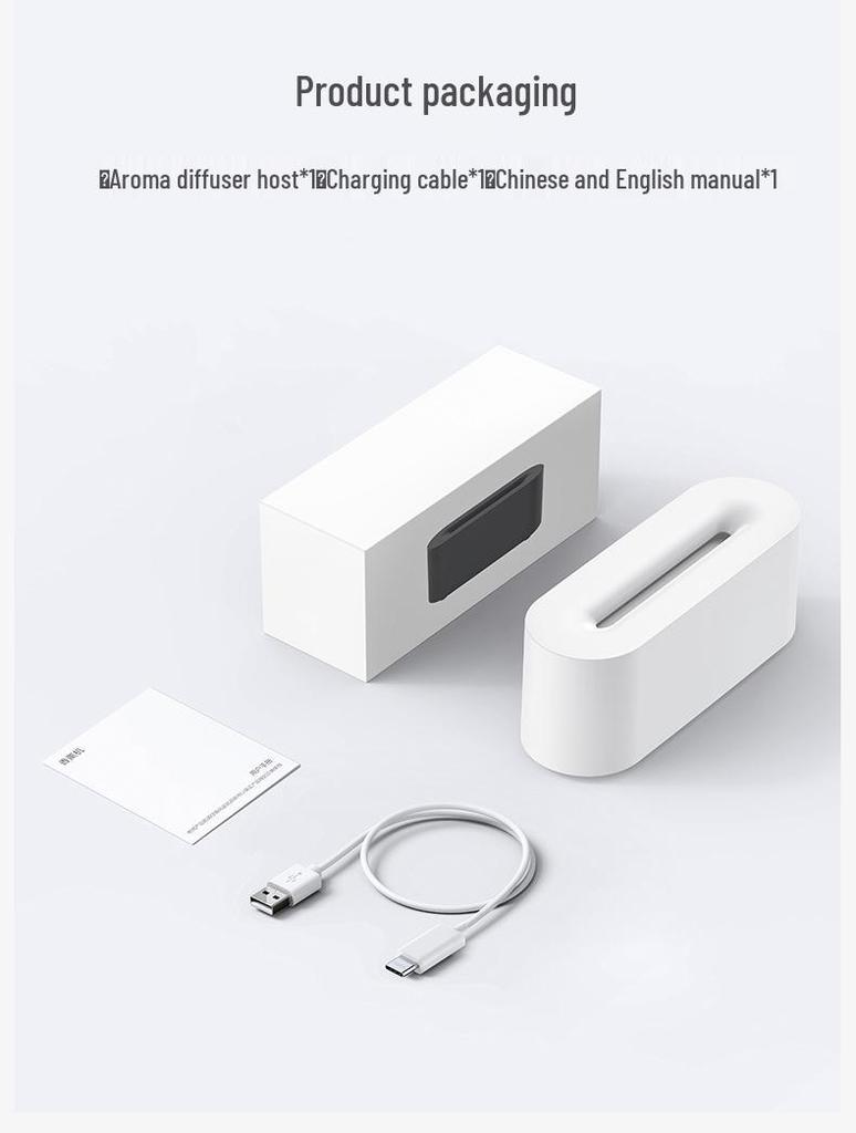 Seven-Color Simulated Flame USB Aroma Diffuser for Home and Office