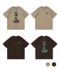 Beoteunseoul Zen Stone Graphic Oversized Short Sleeve (2 Colors)