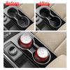 for Chevrolet Chevy Equinox 2025 2025 2026 Center Console Water Cup Holder Shock-Absorbing Storage Box Car Interior Accessories