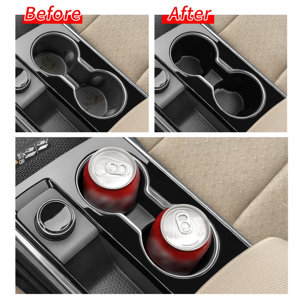 for Chevrolet Chevy Equinox 2025 2025 2026 Center Console Water Cup Holder Shock-Absorbing Storage Box Car Interior Accessories