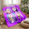 Manta de Flanela Estampada Kpop Demon Hunters Macia Quente Leve Manta para Todas as Estações para Sofá Cama Camping Decoração de Casa Presente de Feriado