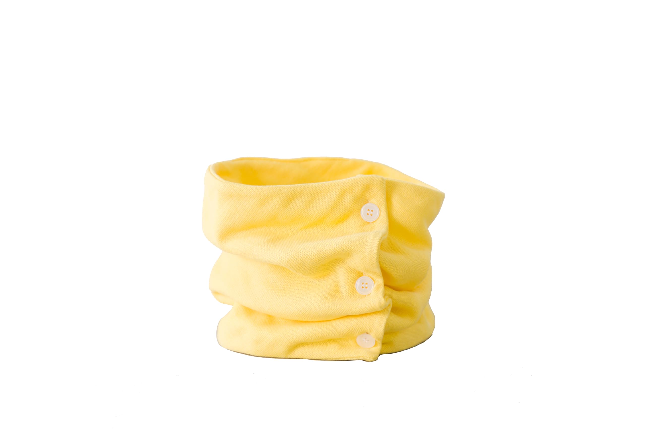 

Шейный платок-шарф для шеи, размер единый, сделано в Сделано из японской отбеленной ткани [cumuco] Шарф, 8-слойный (Лимон), Пуговицы, Снуд, Шарф, Все,