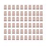 60Pcs Callus Pad U Shaped Cushions for Balls of Feet Soft Felt Corn Pad Reduce Friction Pressure 1 4in Thickness