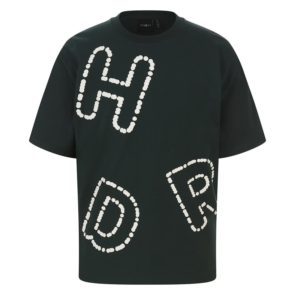 HYDROGEN Uni Big Typo Short Sleeve T-Shirt