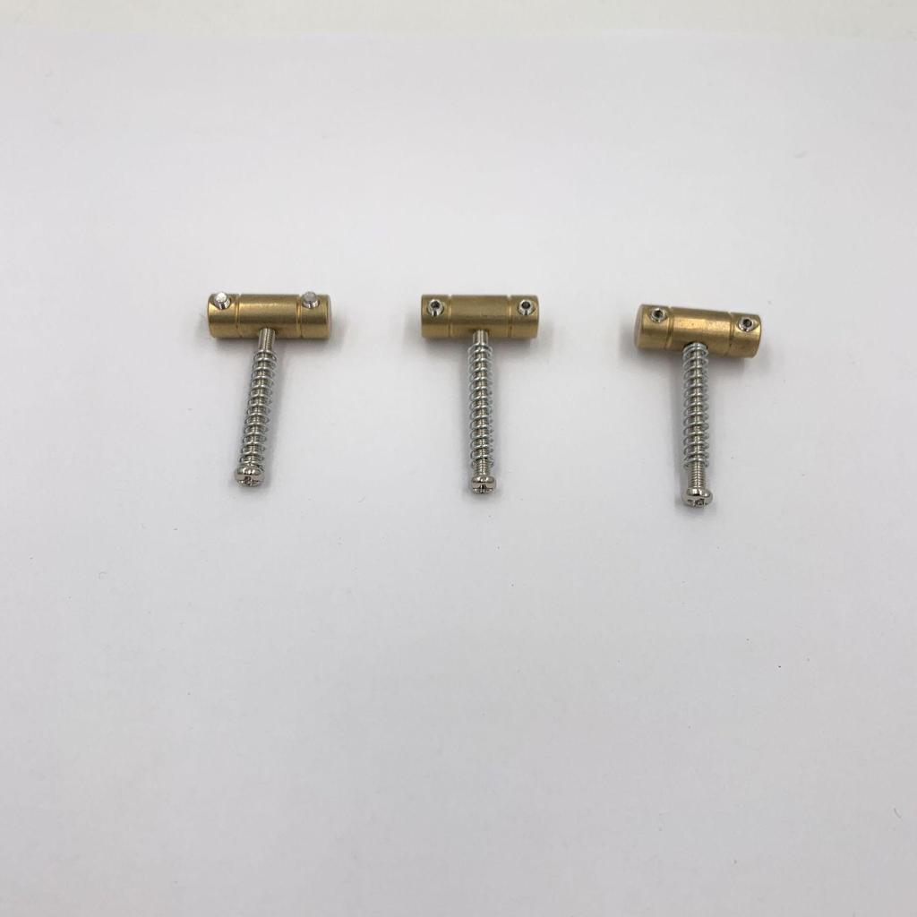 TL Electric Guitar Bridge Saddle, Tremolo System, Lower String Bar, String Pressure Block, Guide.