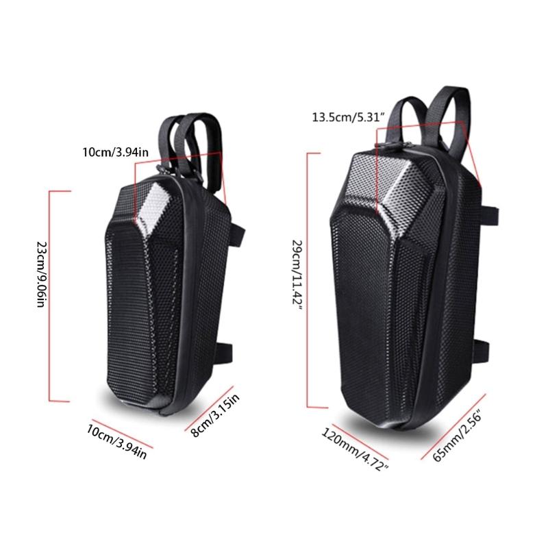 Large Capacity Electric Scooter Front Bag Waterproof Storage Bag Stable Handlebar Bag for Electric Scooter/Bike/Bicycles