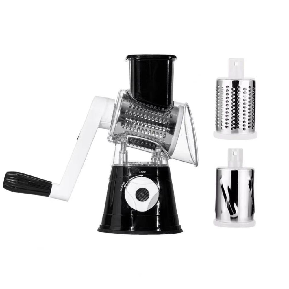Multifunctional Vegetable Slicer Rotary Manual Rotary Vegetable Slicer Cheese Grater Household
