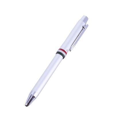 Orobianco La Scriveria Tripro Ballpoint Silver 142mm 11mm Barrel Diameter Tri-Color Pen, 7. Ct, Long,