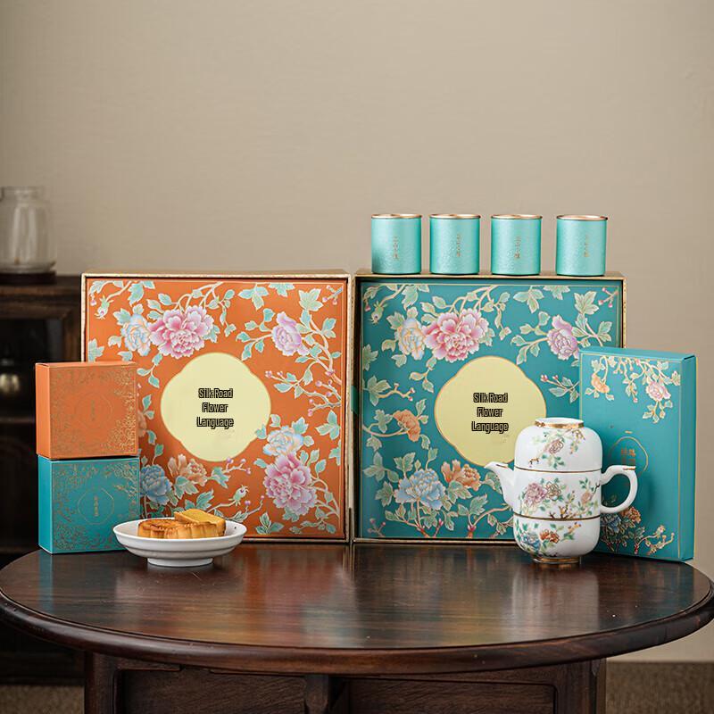 

Silk Road Flower Language Ceramic Tea Set