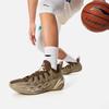 New LiNing Buckets Cushioning, Slip Resistant, And Breathable Low Top Basketball Shoes Men's Umber ABAV023-8