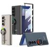 Чехол для мобильного телефона Samsung ZFold7 Ультратонкий Складной экран Zfold7 Кольцо-держатель на палец Ремешок на запястье Защитная оболочка Пленка Интегрированная прорезь для камеры Полная упаковка