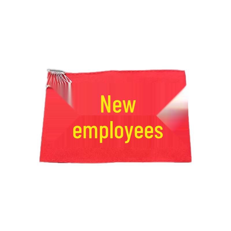 Red Armband for New Employees (20 Pack)