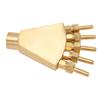 Adjustable Phoenix Tail Scattering Fountain Nozzle All Copper Phoenix Tail Fountain Nozzle