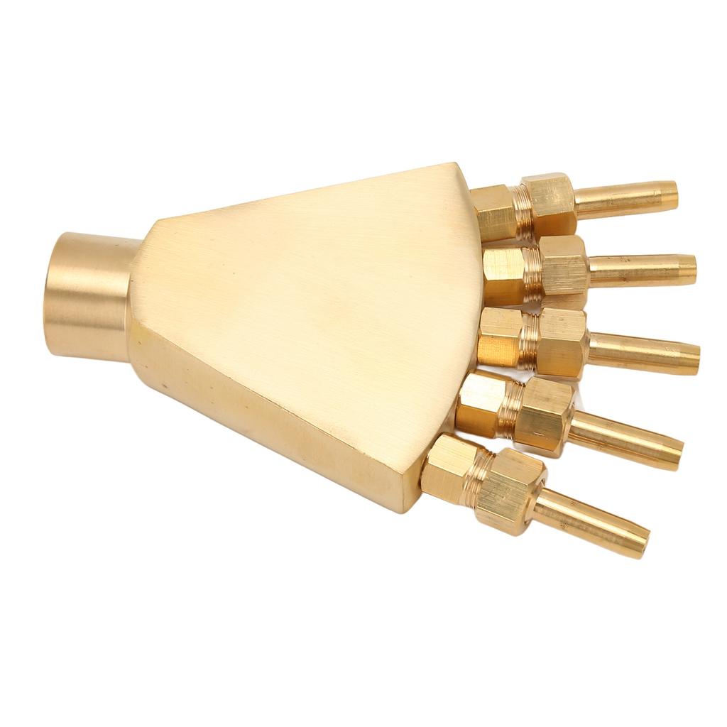 Adjustable Phoenix Tail Scattering Fountain Nozzle All Copper Phoenix Tail Fountain Nozzle