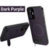 Carbon Fiber Texture TPU Phone Case for Xiaomi 11T Pro,11T Multi‑Angle Kickstand Soft Protective Cover