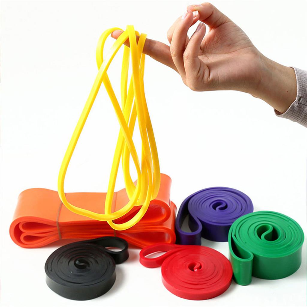 Long Resistance Band Elastic Exercise Band Workout Stretch Band for Exercise Strength Training Body Stretching