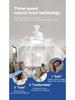 E27 Screw-In Mini Invisible Ceiling Fan Light