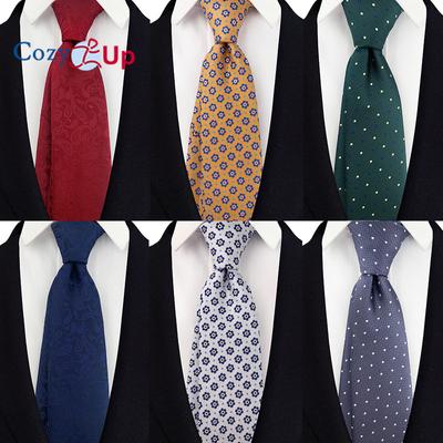 Corbata de flores para hombre PaisleyTies a rayas de moda de 3,15 "para boda