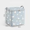Cute Daisy and Duck Quilt Storage Bag Dustproof Organizer Wardrobe Space Saving Bag Travel Moving Bedding Storage Organization