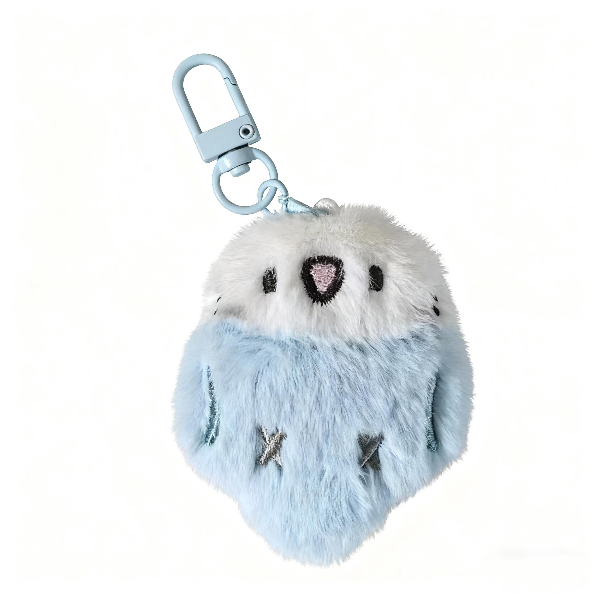 

1 шт. Милая плюшевая кукла-попугай, мягкие набивные игрушки, кавайная подвеска, брелок, подвеска для рюкзака, подарки для детей