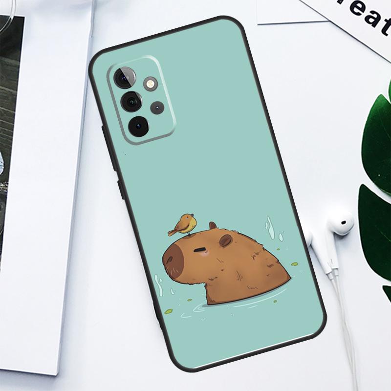 

Cute Capybara For Samsung Galaxy A52 A22 A32 A54 A34 A14 A55 A35 A15 A53 A33 A13 A05 A06 A16 Phone Case Samsung A05