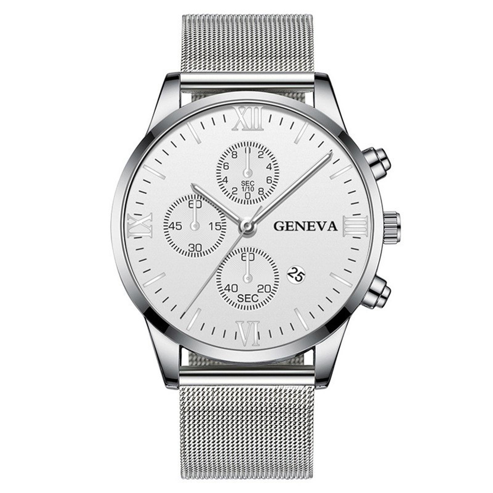 

Мужские водонепроницаемые светящиеся наручные часы-будильник для бега One Size