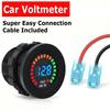 Waterproof 12V LED Car Van Boat Marine Voltmeter Voltage Meter Battery Gauge