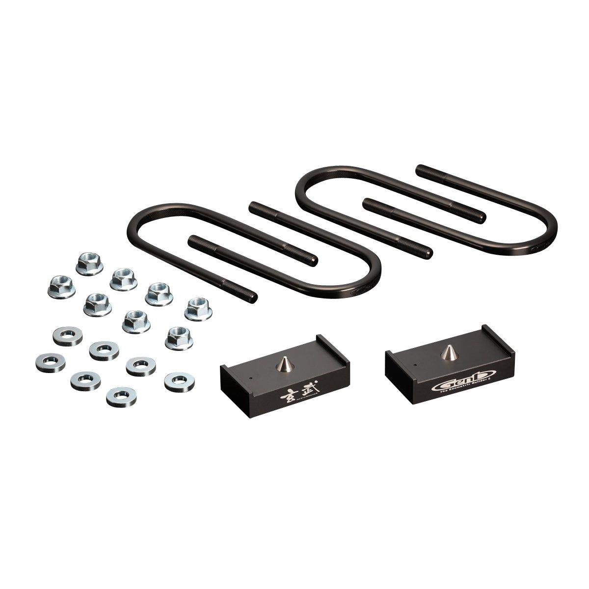 

Genb Hiace series height down block kit SDB10H TRH/KDH200 [1.0 inch/-25.0 mm] чорний