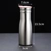 Stainless Steel Water Jug Fridge Lemon Kettle for Lemonade Drink Juice