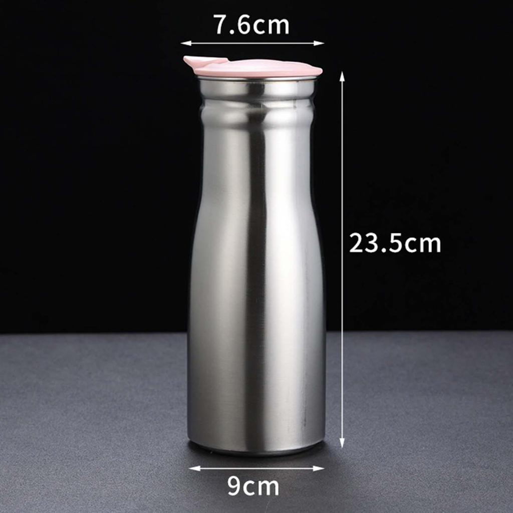 Stainless Steel Water Jug Fridge Lemon Kettle for Lemonade Drink Juice