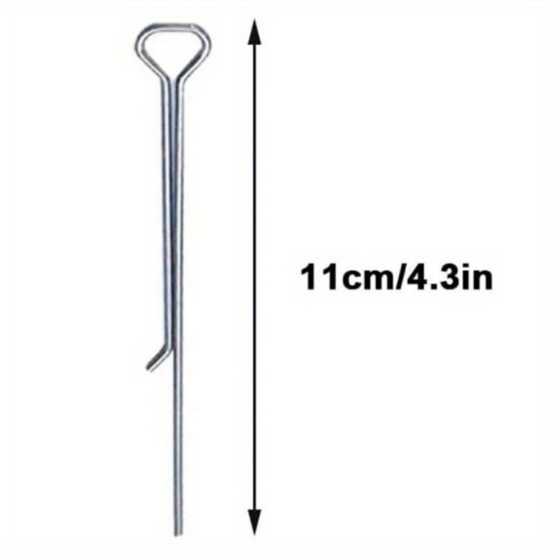 20pcs Candle Wick Holders Candle Wick Fixer Cotton Wick Fixed Iron Clip Stabiliser DIY Candles Making Device Tool Accessories