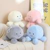 Rotating Octopus & Jellyfish Plush Doll Pillow - Cute Cartoon Stuffed Toy Gift for Girls