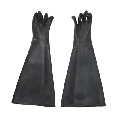 25.6in Sandstrahlhandschuhe Latex Verschleißfest Schutzhandschuhe für Industrielle Anwendungen
