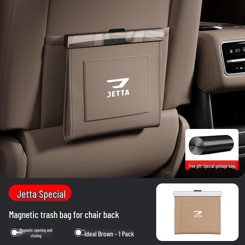 Magnetic Waterproof Leather Car Seat Cleaning & Trash Bag for Jetta VA3/VS5/VS7/VS8