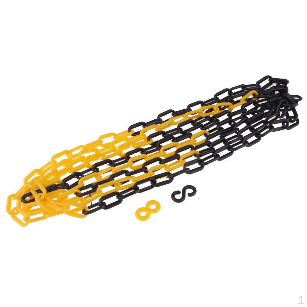 

Thickness 6 Mm Universal Purpose Chain Black + Yellow
