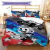 Cuphead Bettwäsche Steppbett Set Bettbezug Kissenbezug Heimdekoration Geburtstagsgeschenk (1 Bettbezug + 2 Kissenbezüge, ohne Füllung)