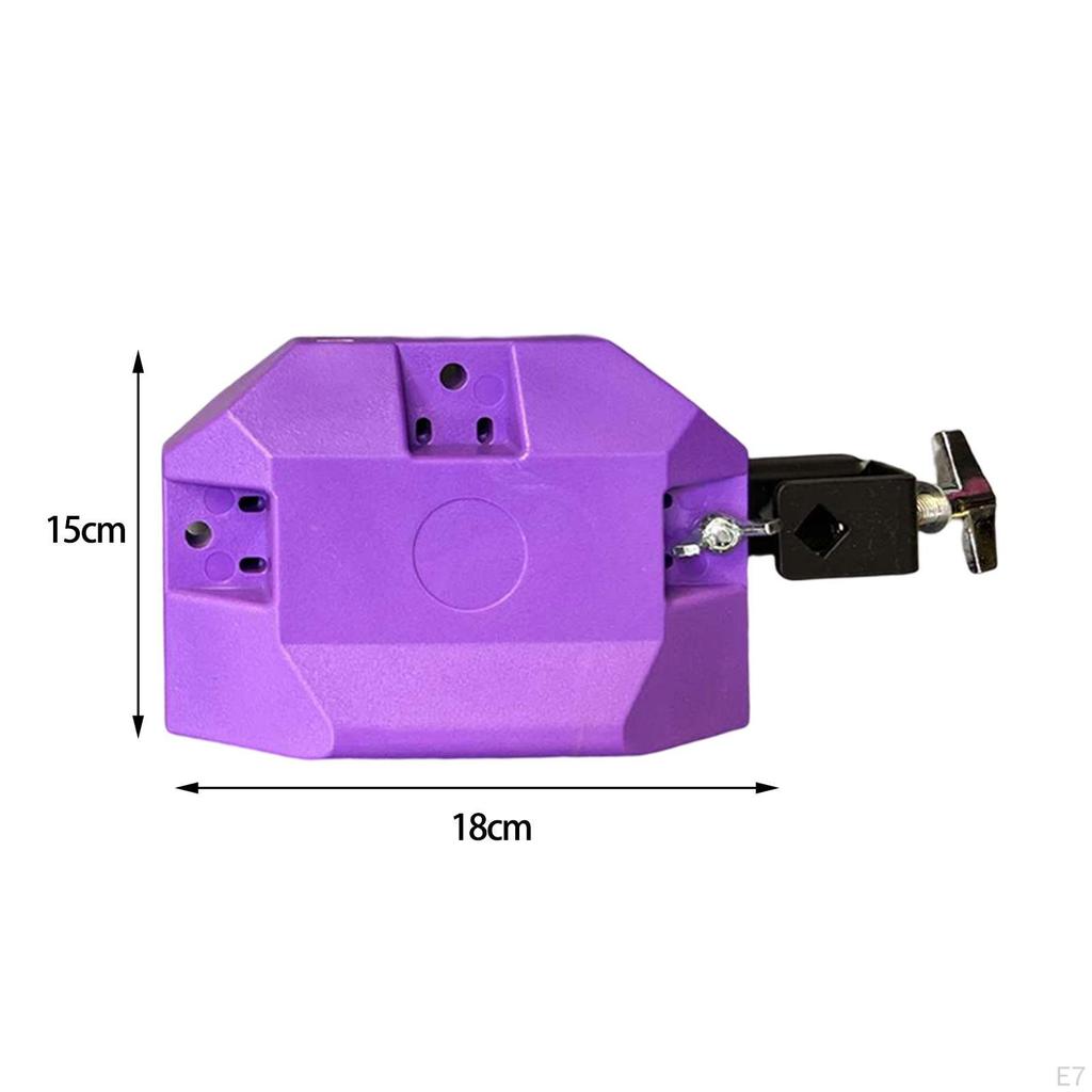 High and Low Sound Block,Adjustable Mount Bracket Noisemaker,Musical Percussion Block,Latin Drum