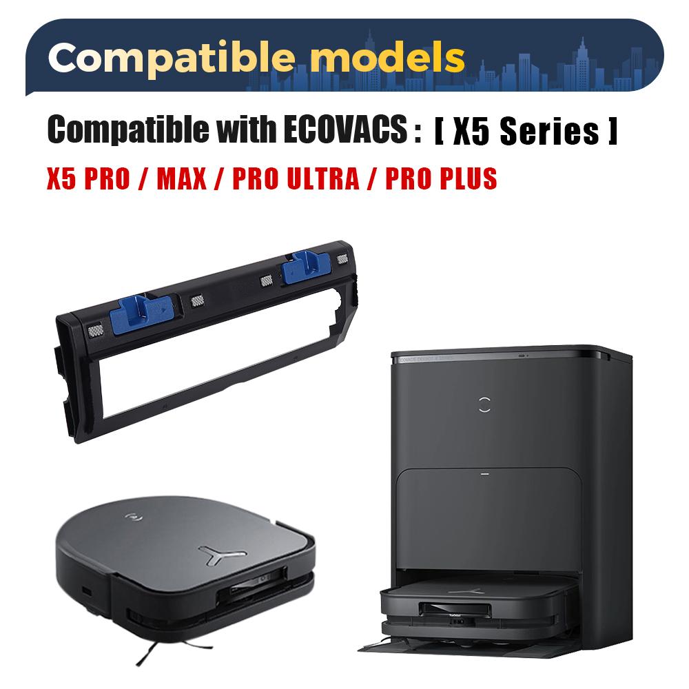 Main Brush Cover For ECOVACS X5 OMNI X5 PRO OMNI X5 PRO X5 Max X5 Pro Ultra X5 Pro Plus X2S Vacuums Cleaner Accessories