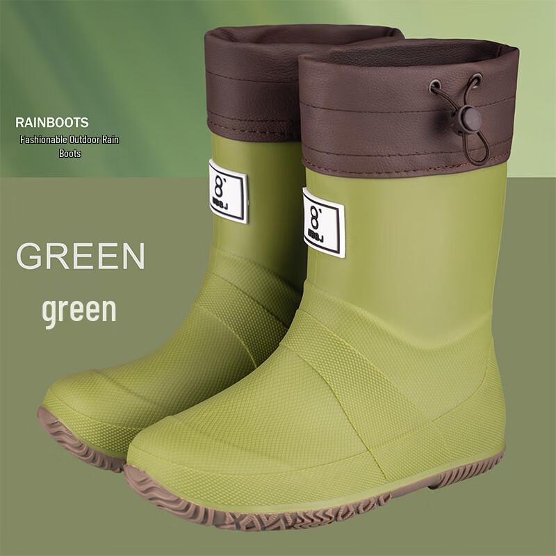 DAXTE Kids Foldable Waterproof Rain Boots
