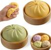 Viral Bao Bun Squishy: Realistic Food Mystery Box, Maltose Slow Rebound Stress Toy, ASMR Tactile Fidget Toys, 2026 New Gift