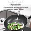 KOBACH 32cm Non-Coated Iron Wok